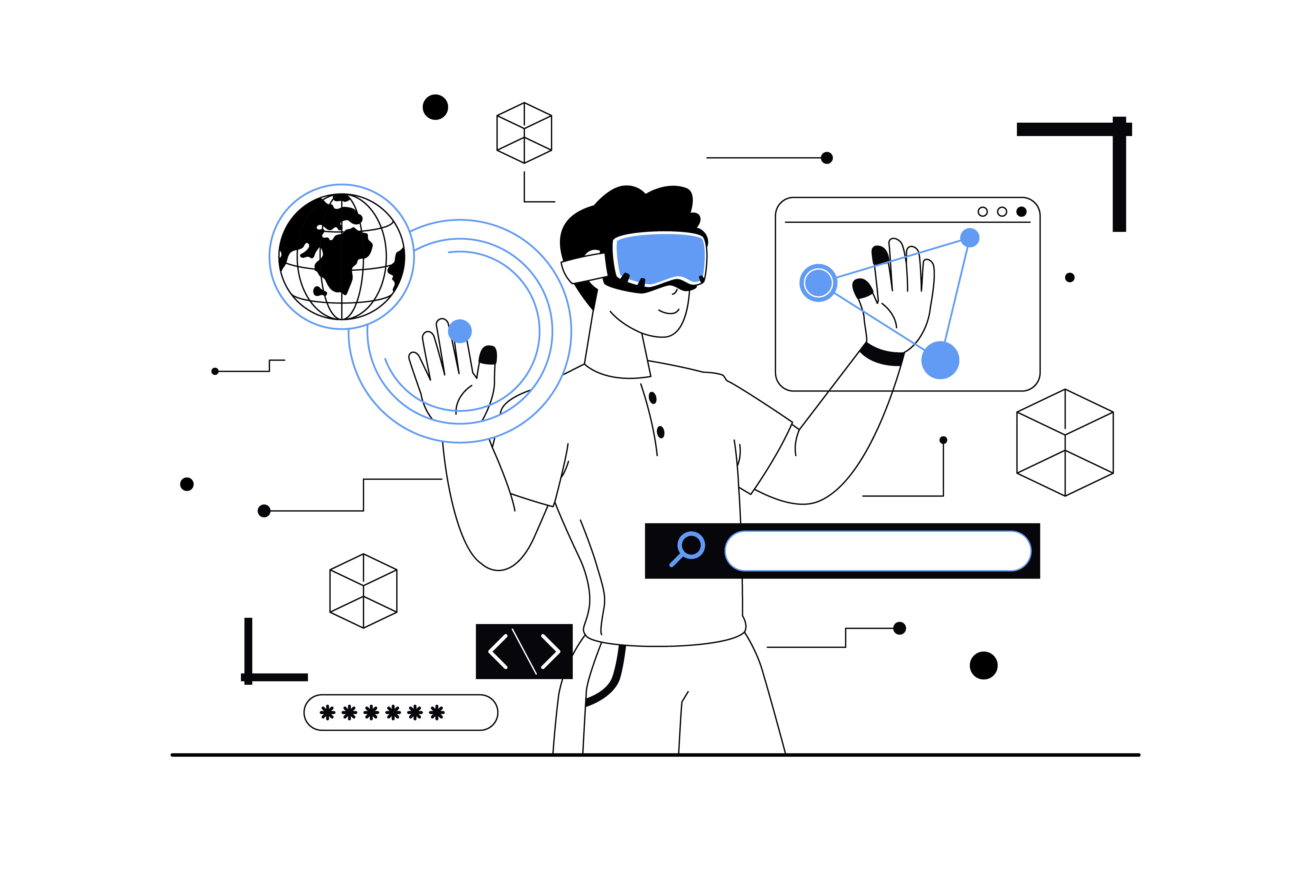 Technology Innovation Illustration